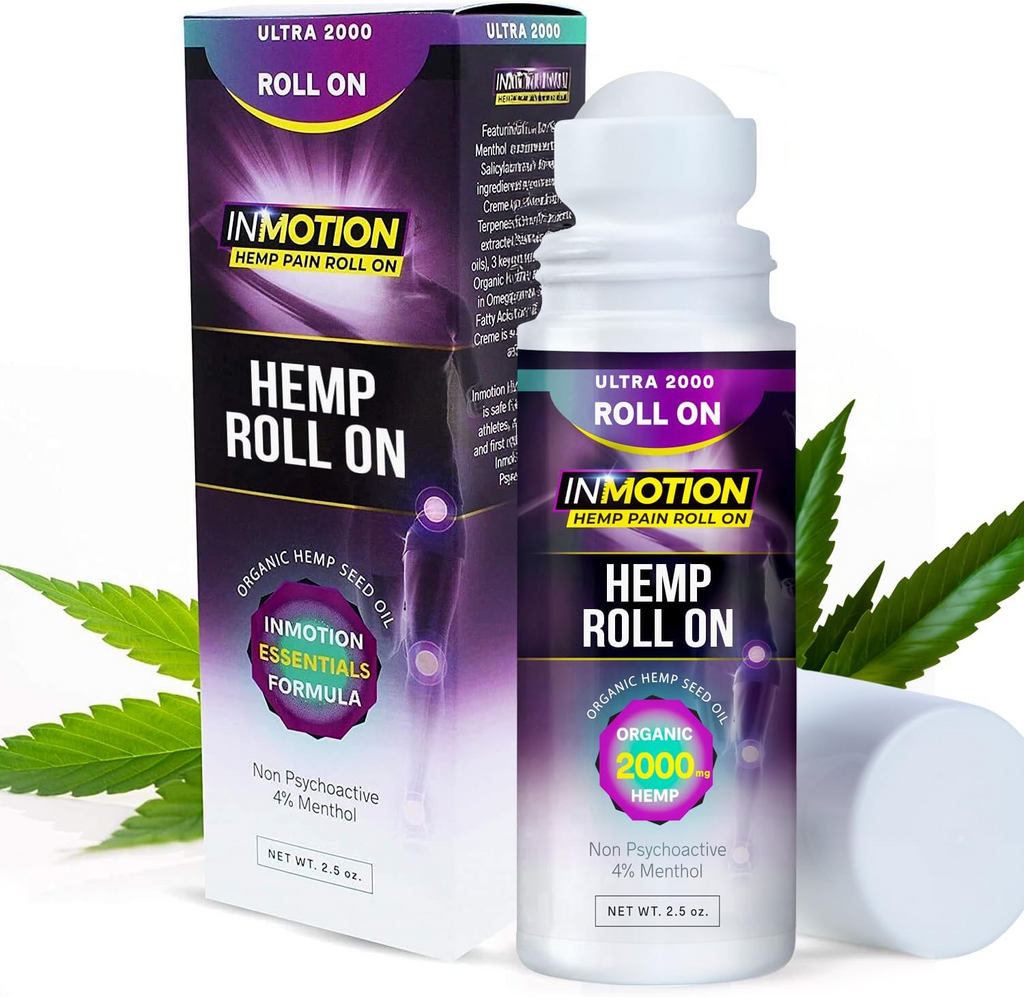 Inmotion Hemp Pain Relief Roll-On — 2.5 Oz