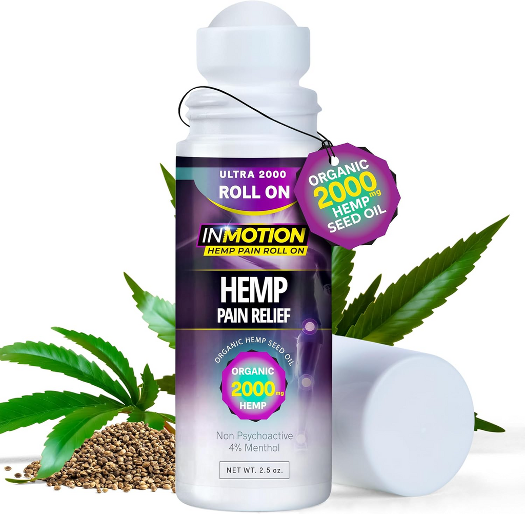 Inmotion Hemp Pain Relief Roll-On — 2.5 Oz